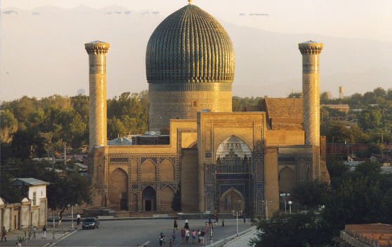 Tamerlane's Mausoleum - Taken from Our Room!