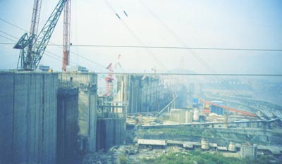 Under Construction:  Three Gorges Dam