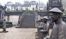 Mandarins Guard Kaih Dinh's Tomb