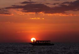 Sunset On Tonle Sap